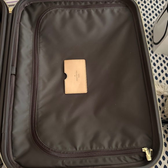 LOUIS VUITTON Monogram Zephyr 55 rigid Carry On Monogram canvas Brown with cover - Picture 8 of 12